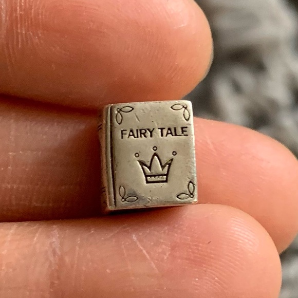 Retired Pandora Once Upon a Time Fantasy Story Book Bead Charm Sterling Silver - Picture 3 of 9